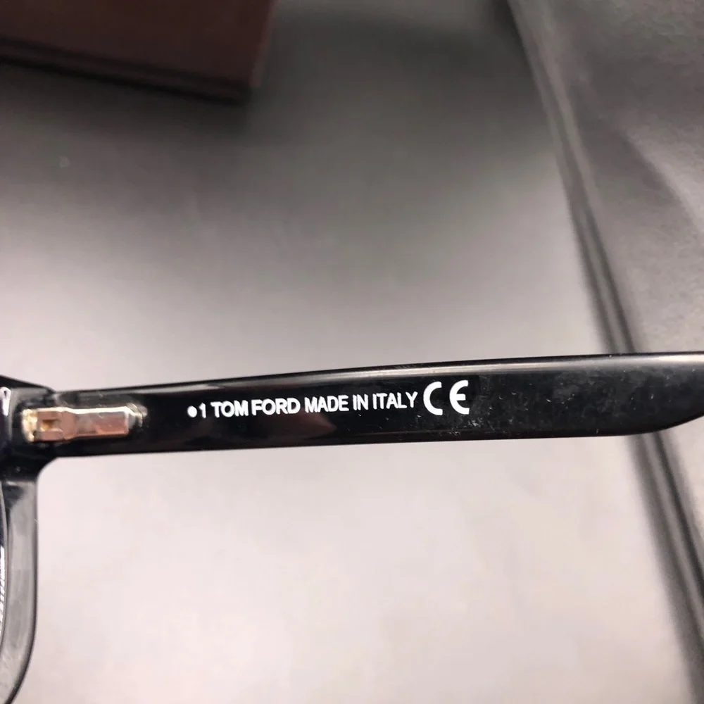 Tom Ford Black Thick Frame Reading Glasses